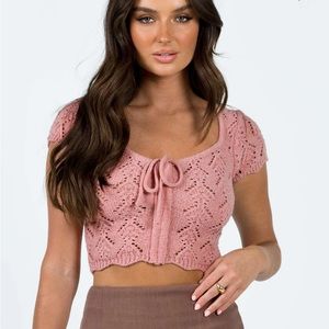 Princess Polly daraleen top NWT